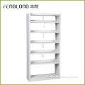 6 layers modern design stainless steel bookcase/bookshelf